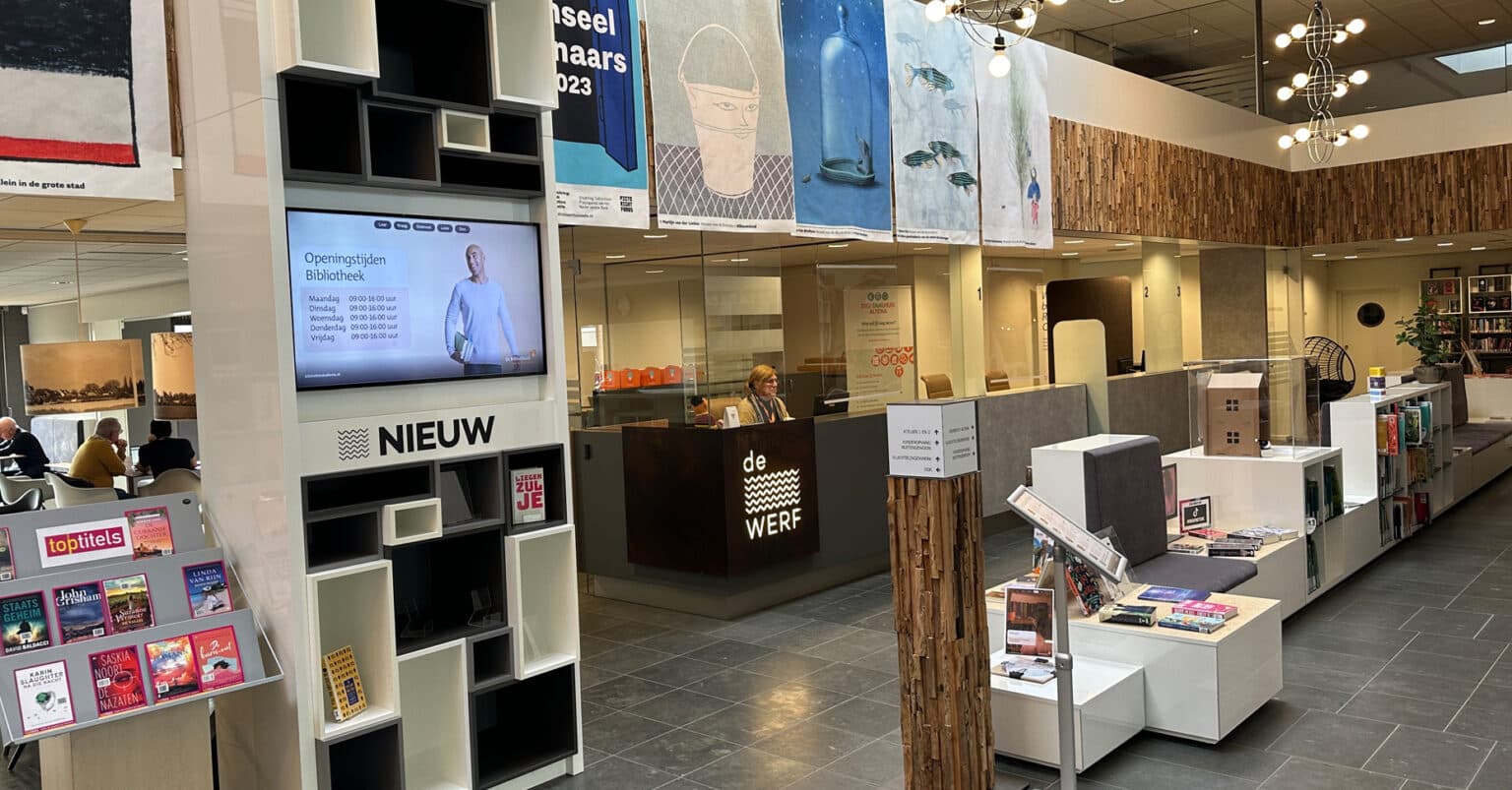 Narrowcasting in een dorpshuis