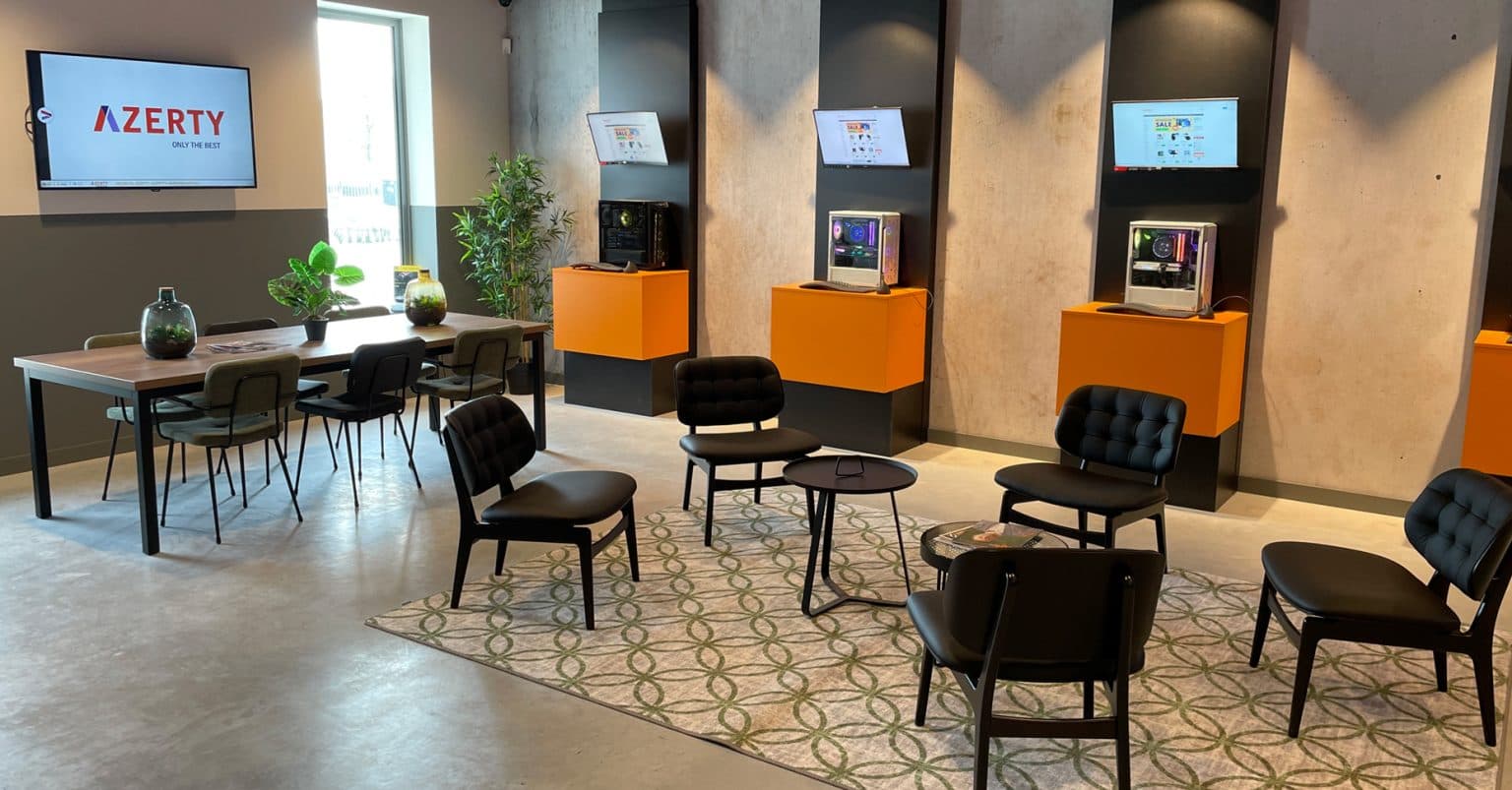 Narrowcasting in een hotel lobby