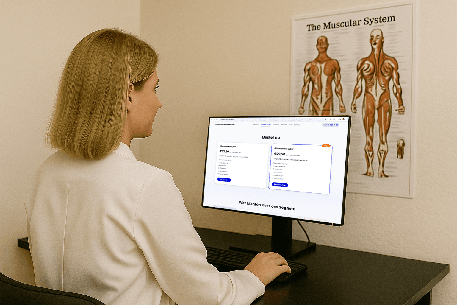 Bestellen illustratie