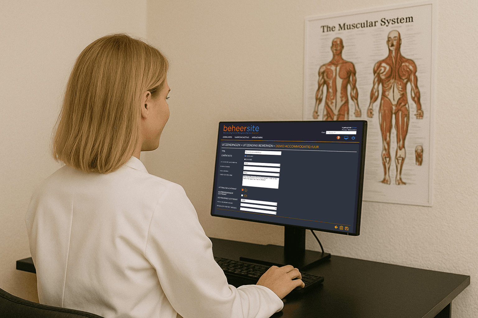 Uitzending maken illustratie